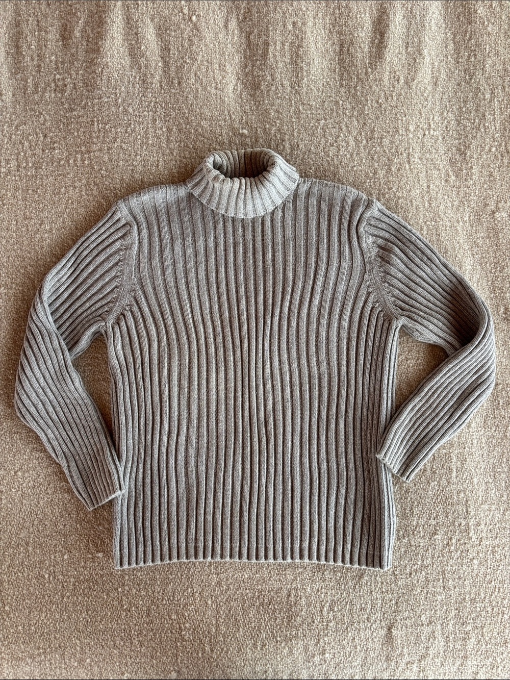 Vintage Y2K Ribbed Cotton Sweater